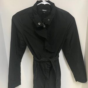 DKNY Girl's Black Coat Size M